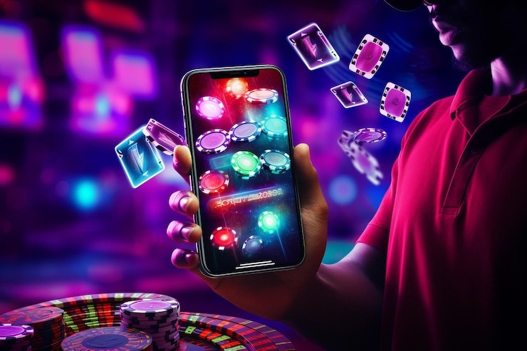 Layar dashboard aplikasi bigobet menampilkan permainan kasino langsung dengan video streaming berkualitas tinggi